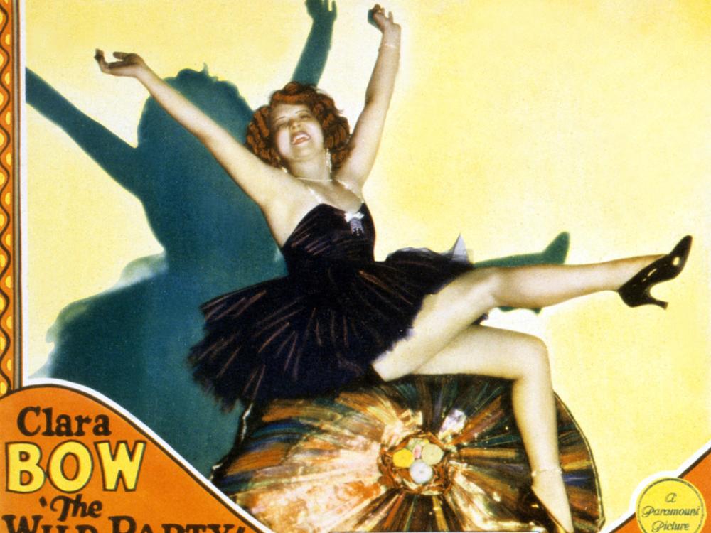<em>The Wild Party</em>, Clara Bow's first talkie, was released in 1929, making it public domain in 2025.