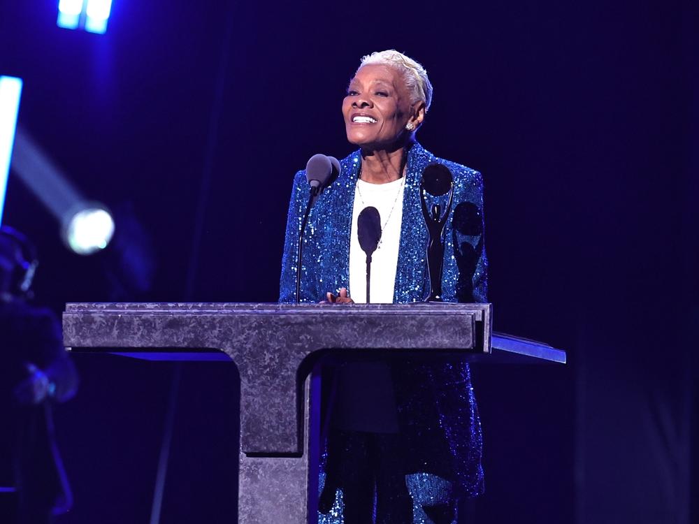 Dionne Warwick speaks onstage during the 2024 Rock & Roll Hall Of Fame Induction Ceremony streaming on Disney+ at Rocket Mortgage Fieldhouse on October 19, 2024 in Cleveland, Ohio. (Photo by Theo Wargo/Getty Images for The Rock and Roll Hall of Fame)