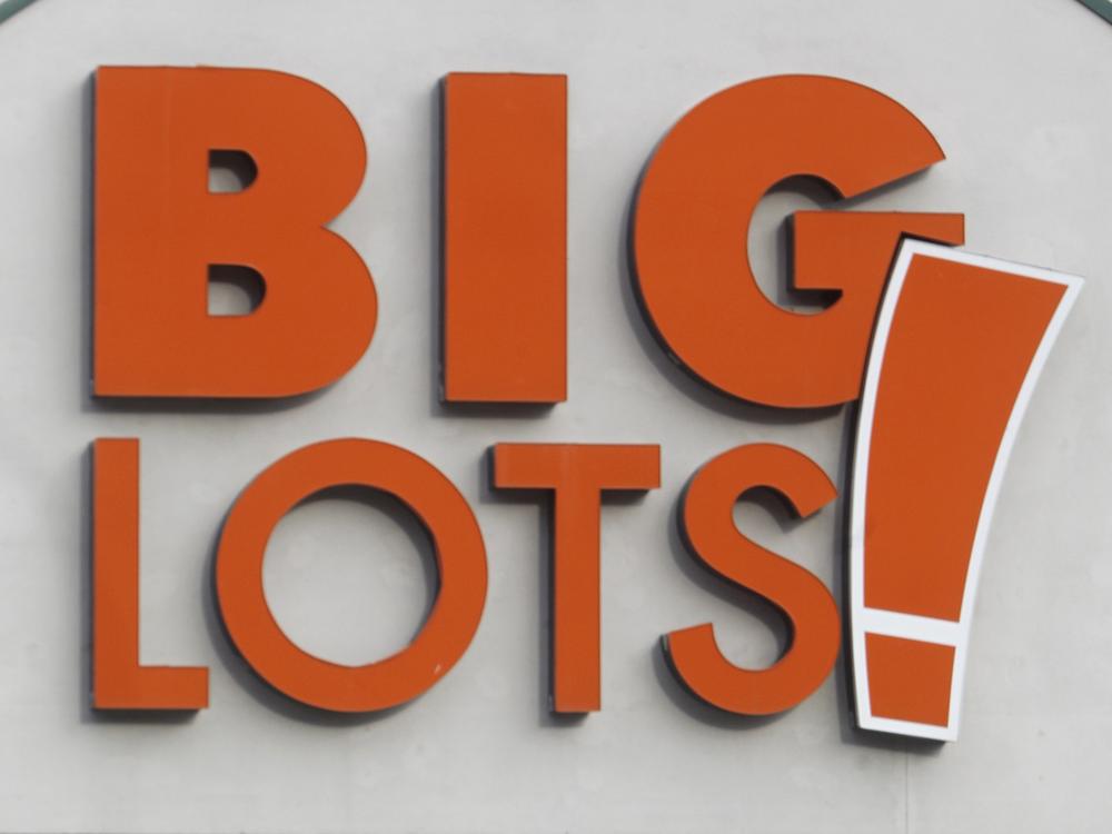 FILE - A shopper leaves the Big Lots store on Dec. 4, 2012 in Berlin, Vt.