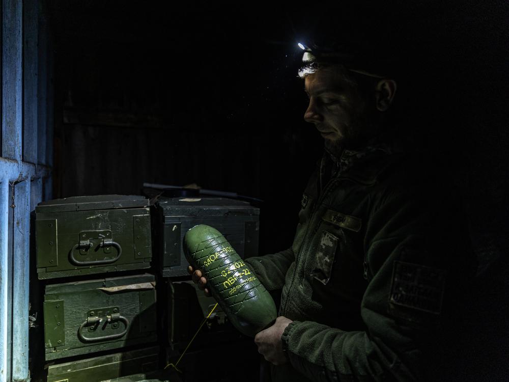 A drone pilot and explosives technician who goes by the military call-sign 