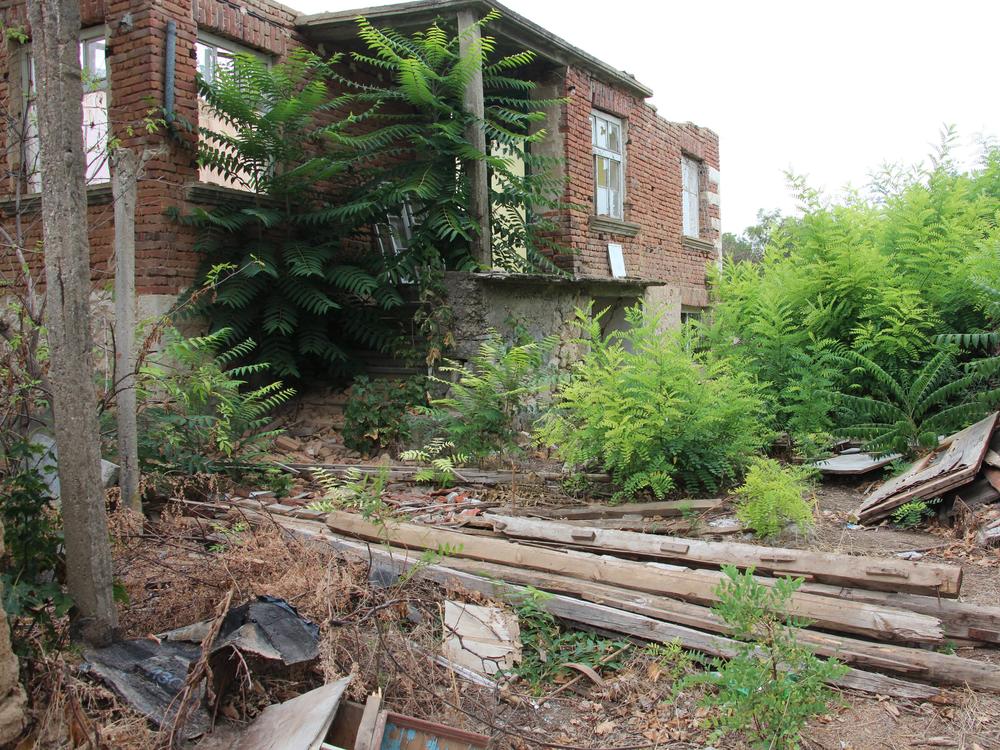 An abandoned home in Tyurkmen, Bulgaria.
