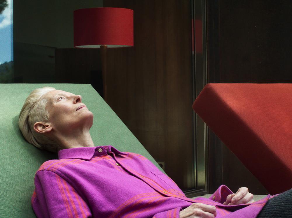 Tilda Swinton plays a war correspondent who is dying of cancer in <em>The Room Next Door. </em>The film is based on the 2020 novel, <em>What Are You Going Through</em>, by Sigrid Nunez