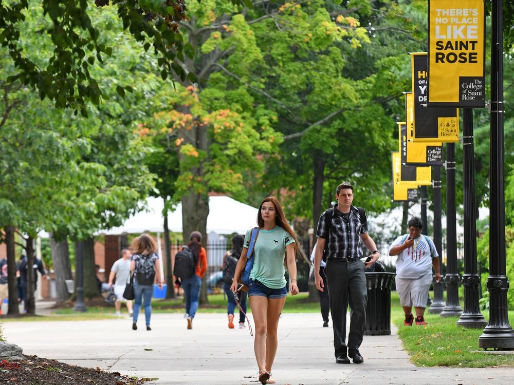 The College of Saint Rose in Albany, N.Y., shut down in June. A long-predicted drop in the number of 18-year-olds is expected to accelerate the pace of college closings.