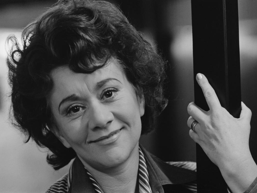 Joan Plowright has died at the age of 95. She's pictured above in 1975.