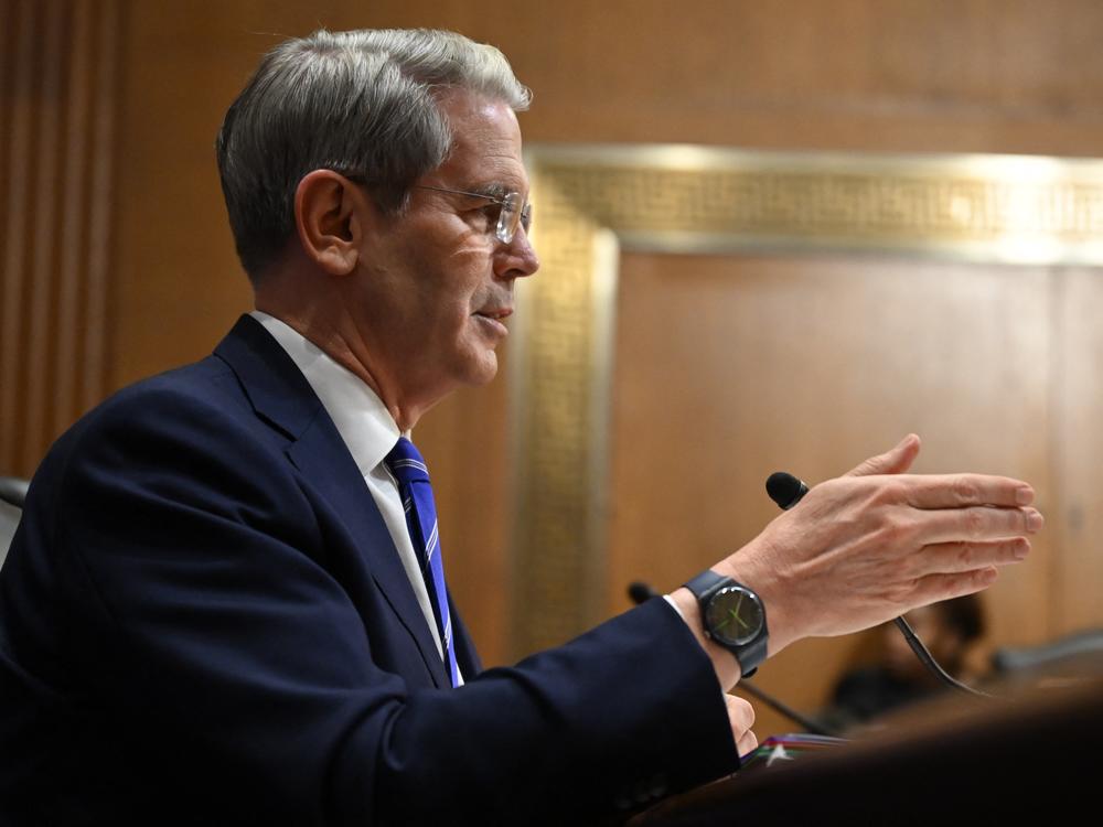 US investor and hedge fund manager Scott Bessent testifies before a Senate Finance Committee hearing on his nomination to be Secretary of the Treasury on January 16, 2025.