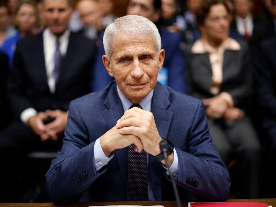 Dr. Anthony Fauci, former director of the National Institute of Allergy and Infectious Diseases, testifies in front of a congressional committee on June 3, 2024.