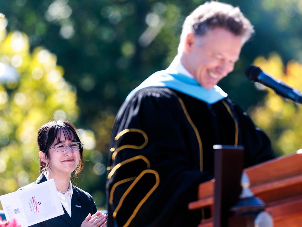 In October, the chancellor of the Virginia Community College System, David Doré, celebrated Davis in a speech at an event held at Brightpoint Community College's campus in Midlothian, Va.