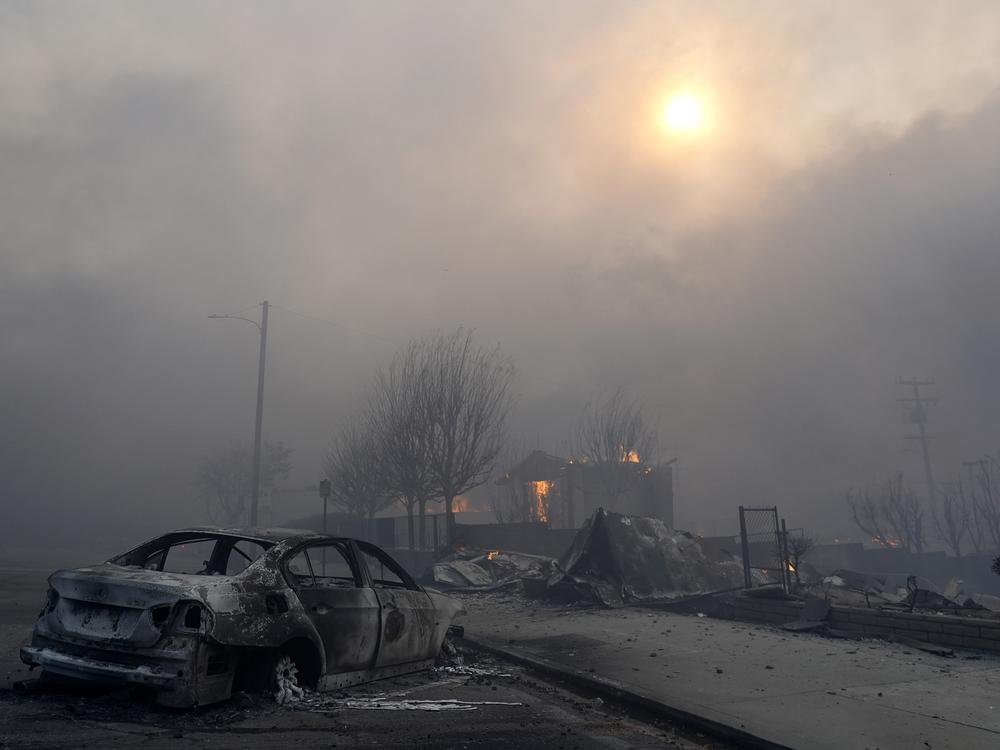 Manmade materials produce smoke laden with toxic compounds when they burn.