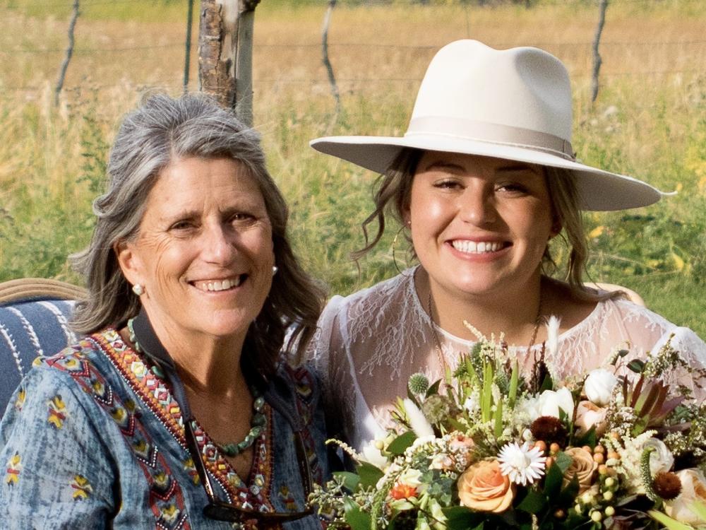 Virginia Squier (left) and her daughter, Chambers.