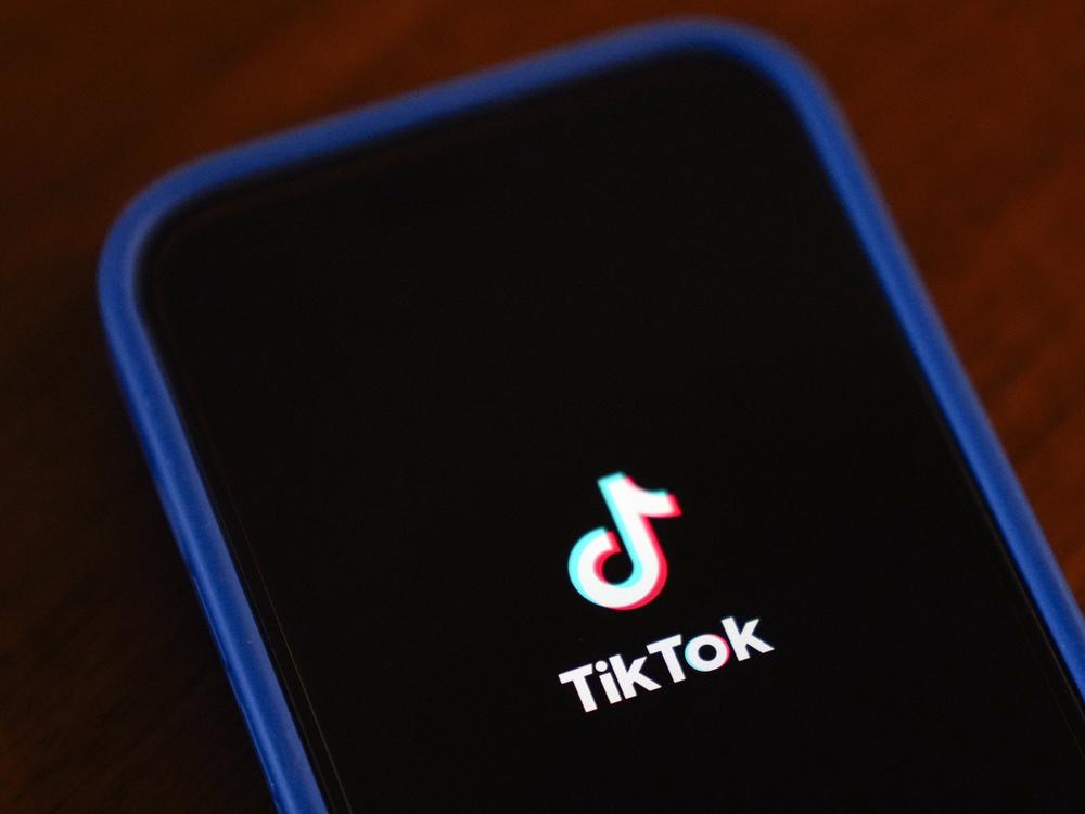 The TikTok app logo is shown on an iPhone on Friday, Jan. 17 in Houston.