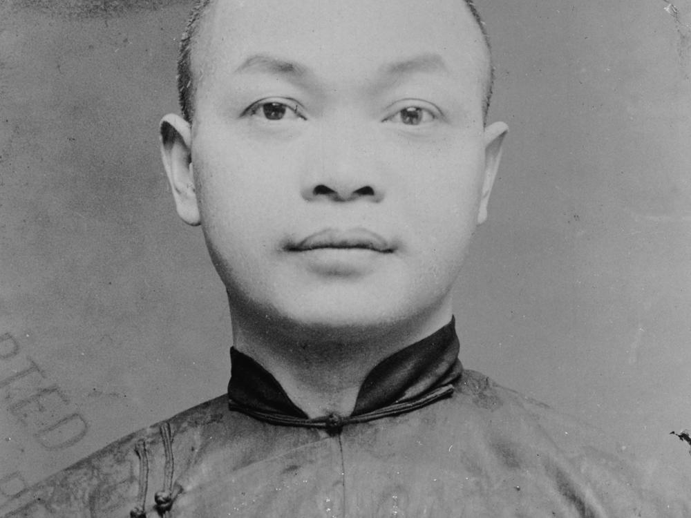 A 1904 portrait of Wong Kim Ark, who the Supreme Court ruled was a U.S. citizen in a landmark birthright citizenship case.