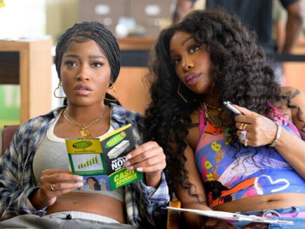 Keke Palmer and SZA in Tri-Star Pictures ONE OF THEM DAYS (Photo by Anne Marie Fox)