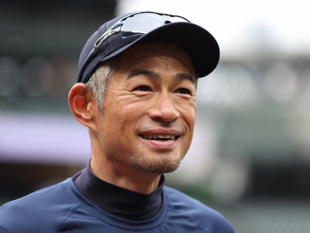 Ichiro Suzuki looks on before a game between the Seattle Mariners and the St. Louis Cardinals on April 21, 2023 in Seattle, Wash. Suzuki was elected to Baseball's Hall of Fame Tuesday following his stellar career.