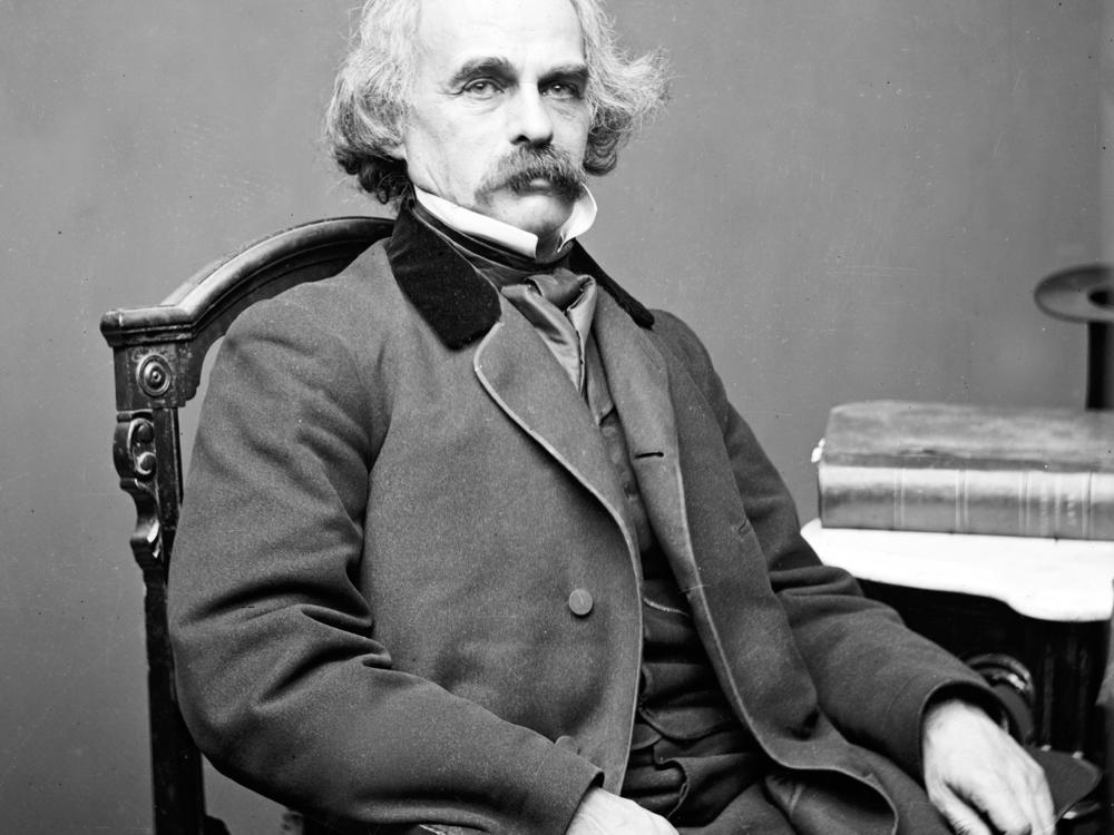 <em>Nathaniel Hawthorne, 1880s. American novelist and short story writer. </em>