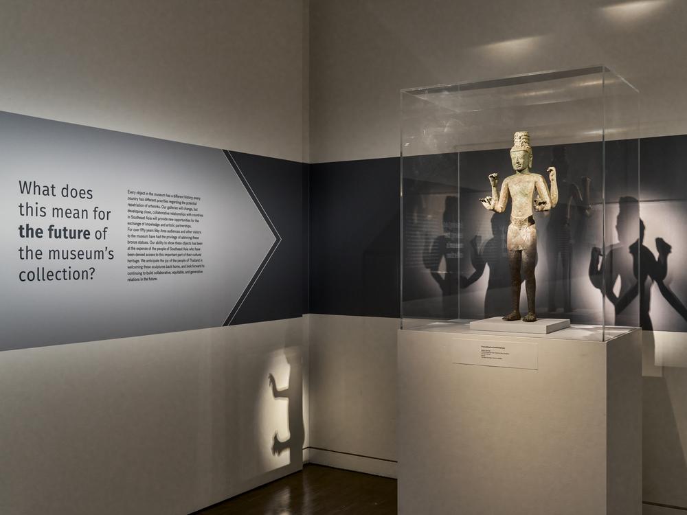 A view of <em>Moving Objects: Learning from Local and Global Communities</em> on show at the Asian Art Museum in San Francisco.