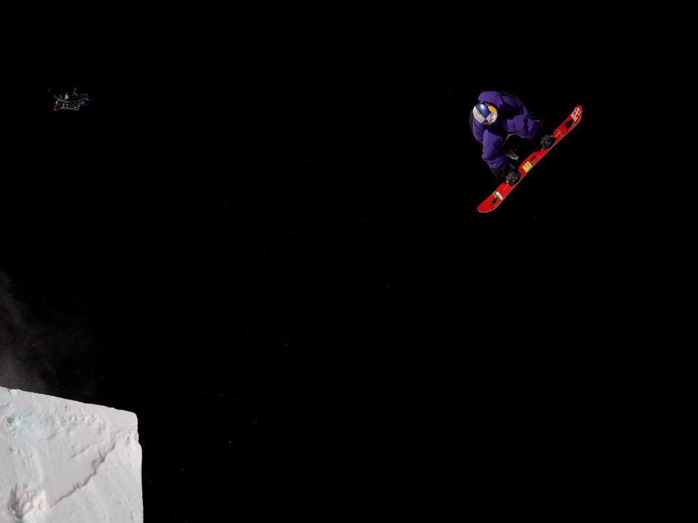 Hiroto Ogiwara of Japan competes in the Men's Snowboard Big Air at the X Games in Aspen on Friday.