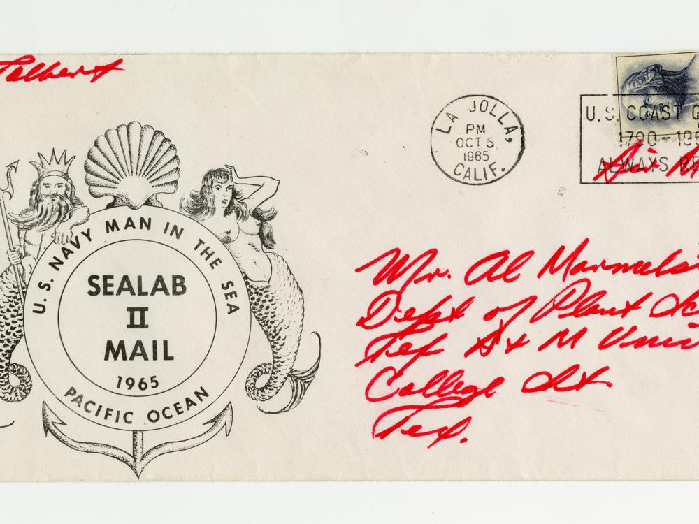 The commemorative envelope from a piece of 