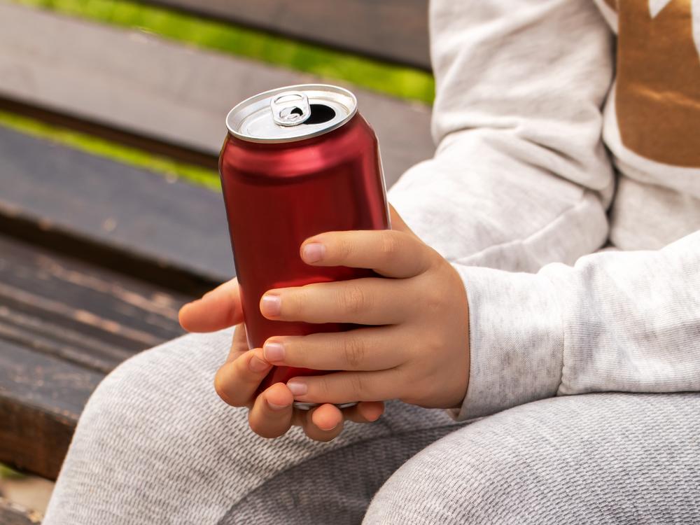 Energy drinks, which have become very popular with kids and adolescents, often contain added sugars and large amounts of caffeine.