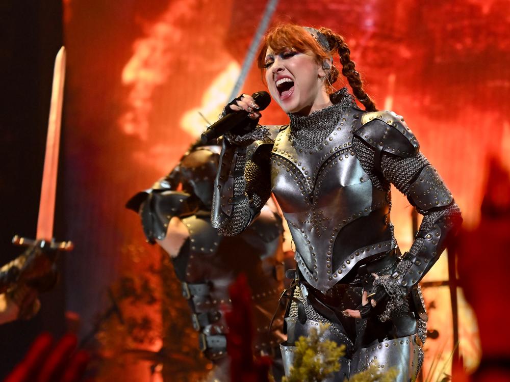 Chappell Roan, performing during the 2024 MTV Video Music Awards on Sept. 11, 2024, is up for six Grammy Awards, which will be handed out Feb. 2 in Los Angeles. Roan, along with Sabrina Carpenter, is nominated for album, song and record of the year, as well as best new artist.
