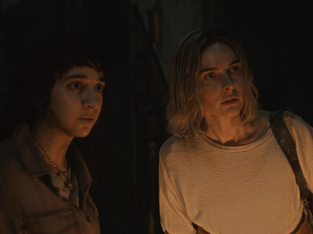 Sara Hazemi as Hope and Rebecca Ferguson as Juliette Nichols in <em>Silo.</em>