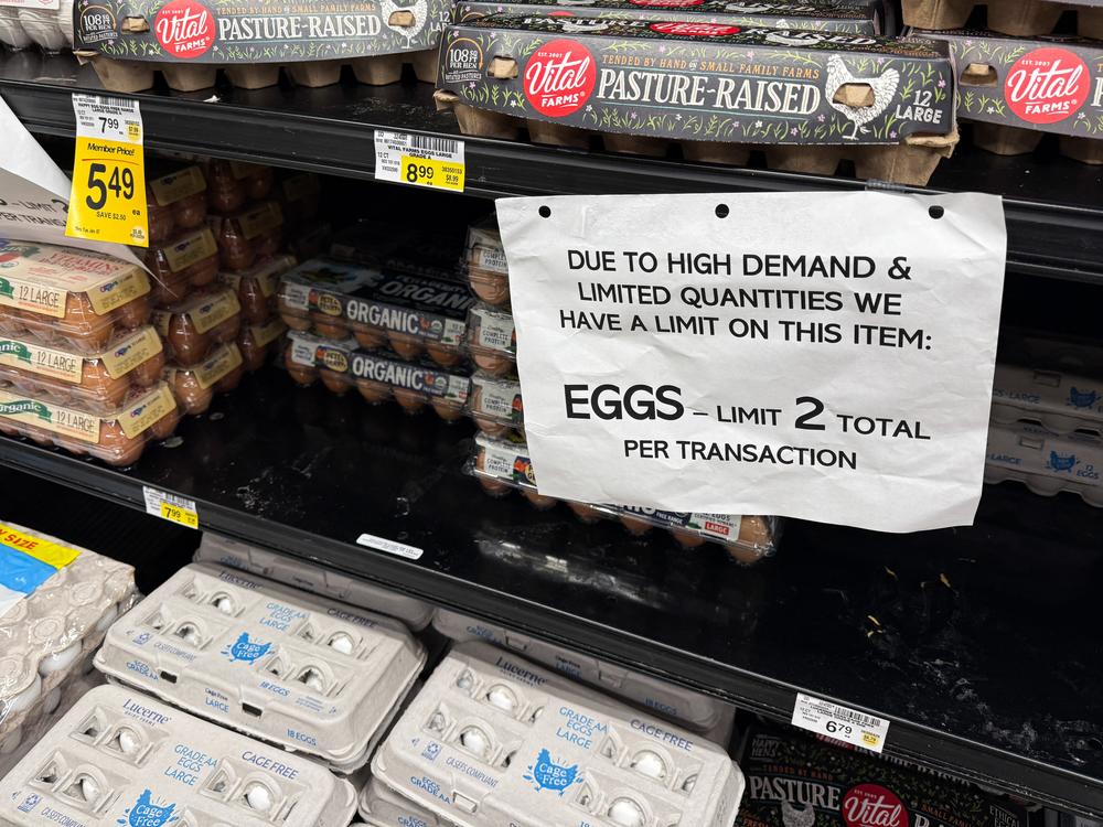 Bird flu and other factors have contributed to an egg shortage across the country.
