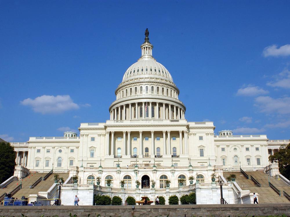 The U.S. Capitol is shown June 5, 2003, in Washington, DC.
