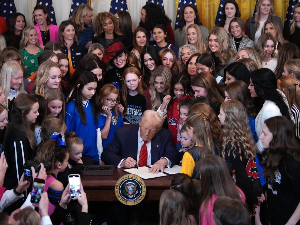 President Trump signed the 