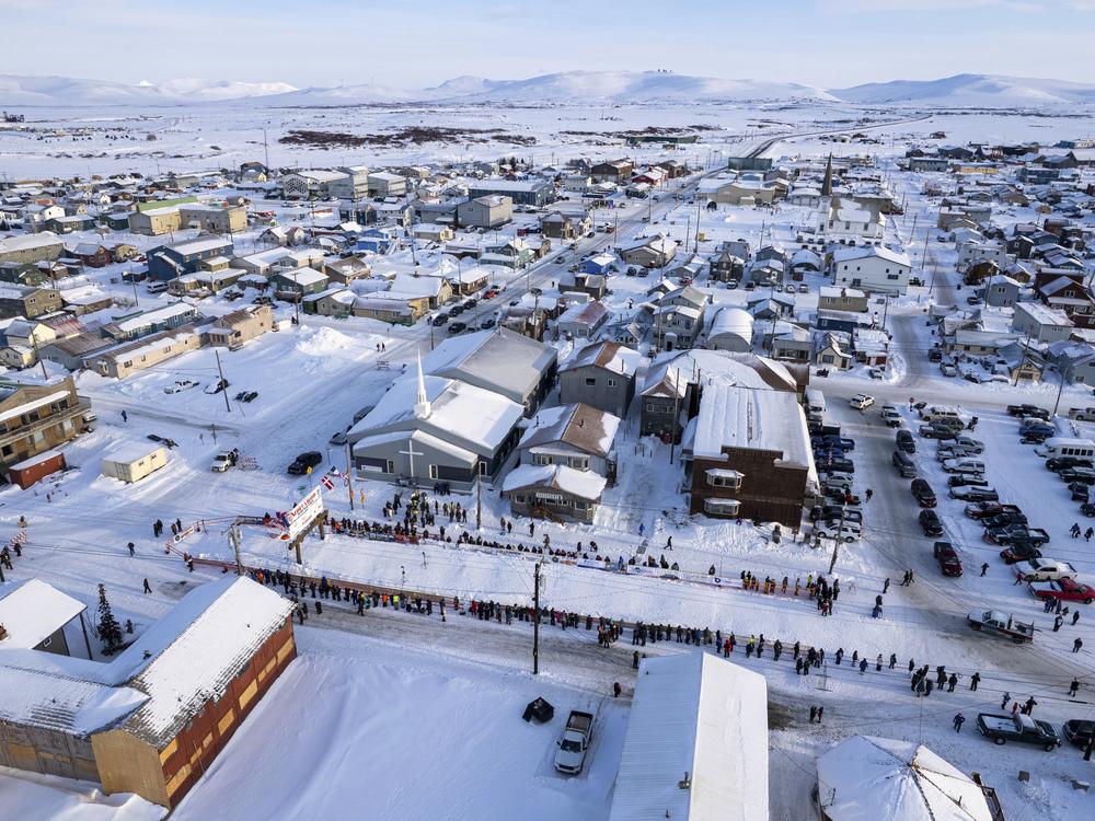 The city of Nome, Alaska, shown here in 2023, is where the plane was heading when it went missing.