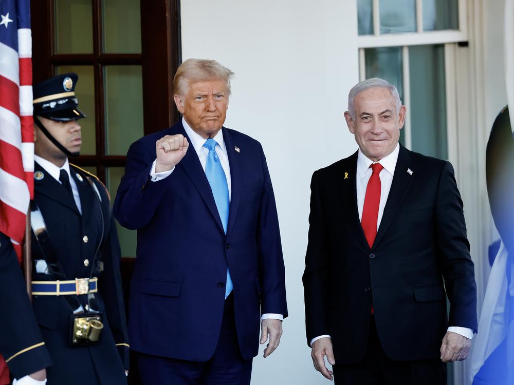 President Trump announced his plan for Gaza during a meeting with Israeli Prime Minister Benjamin Netanyahu at the White House on Tuesday.