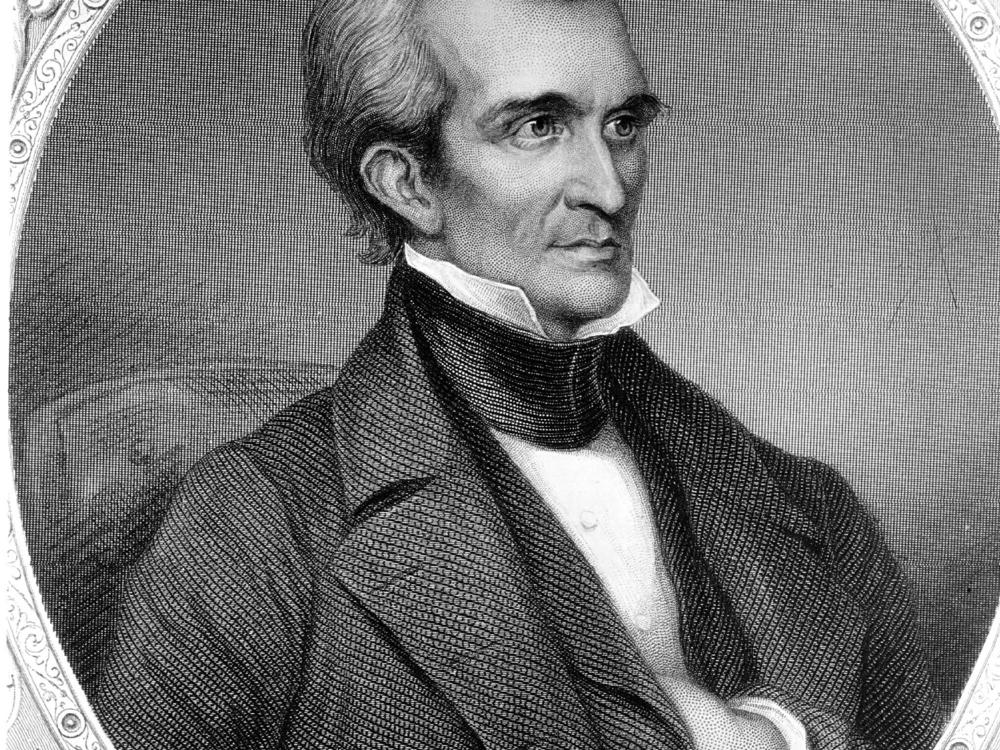 James Knox Polk, eleventh President of the United States serving from 1845 to 1849.