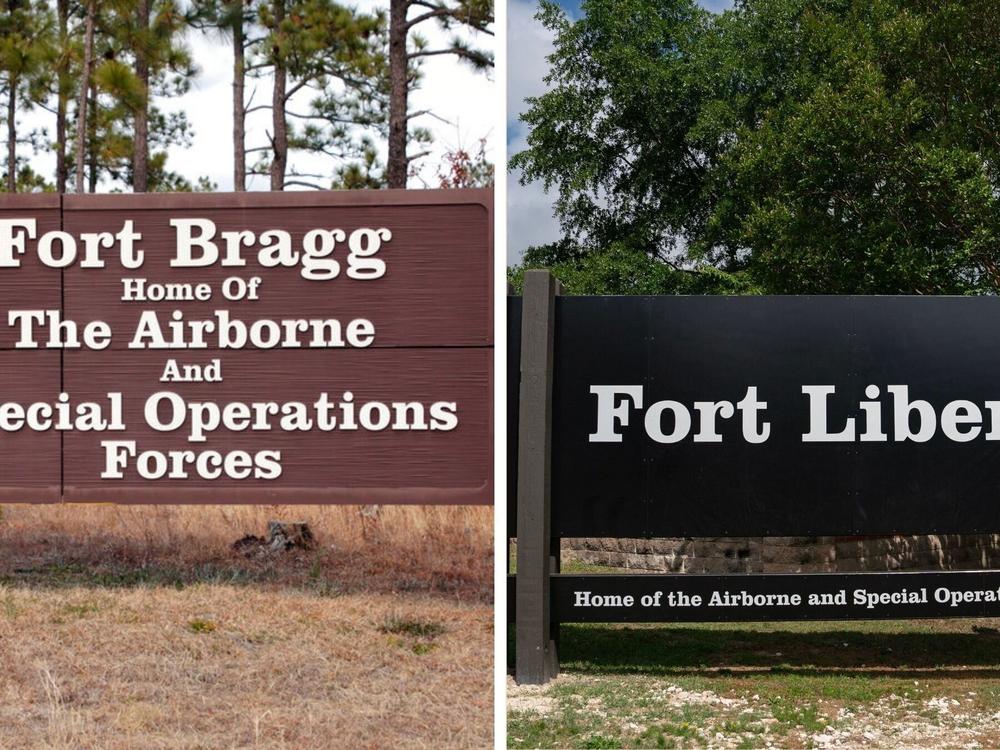 Defense Secretary Pete Hegseth says the Army base that has been called Fort Liberty since 2023 will revert to its original name, Fort Bragg.