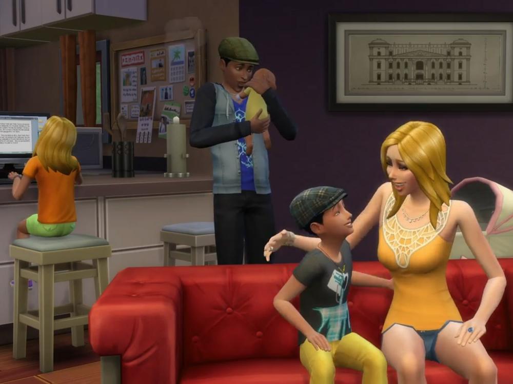 The Sims are turning 25 this year. Above, a screenshot from <a href=
