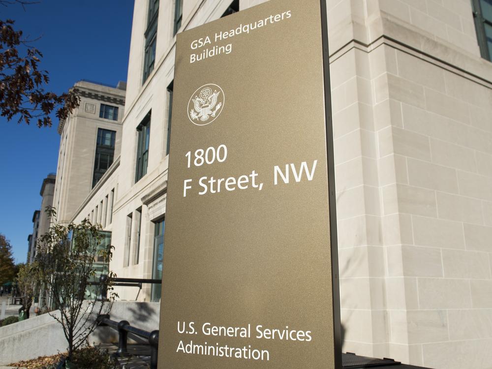 The General Services Administration (GSA) headquarters building in Washington, DC in a 2016 file photo. The agency is bracing for deep cuts under the new Trump administration.