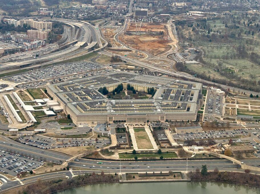 The Pentagon is pictured in December 2024.
