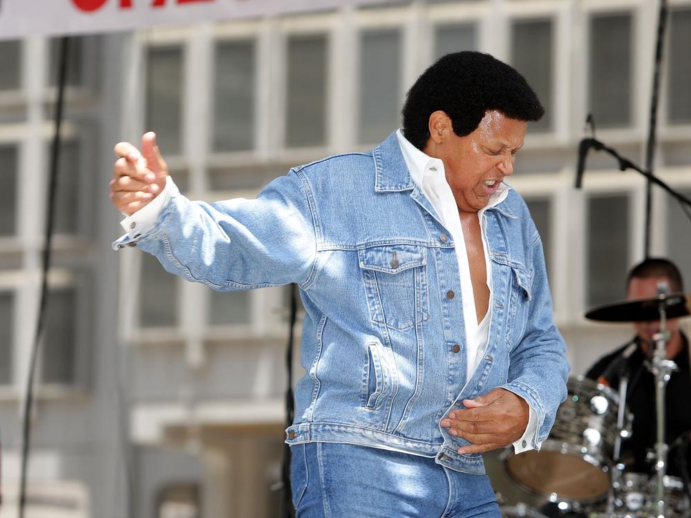 Chubby Checker performs a free concert in Philadelphia to celebrate the 50th anniversary of 