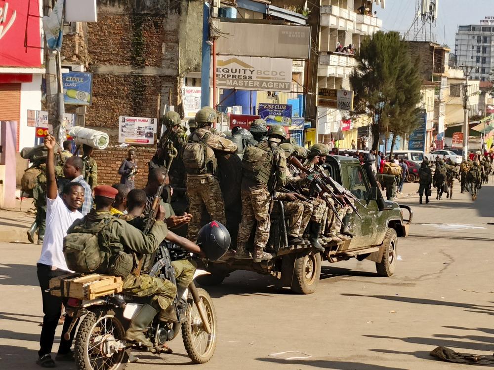 M23 rebels enter the centre of east Congo's second-largest city, Bukavu, and take control of the South Kivu province administrative office, Sunday, Feb. 16, 2025.