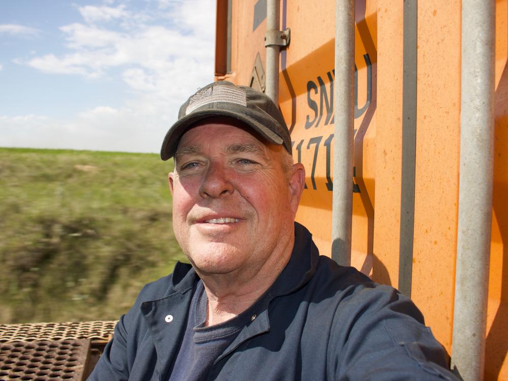 George Graham's been hopping trains for decades.