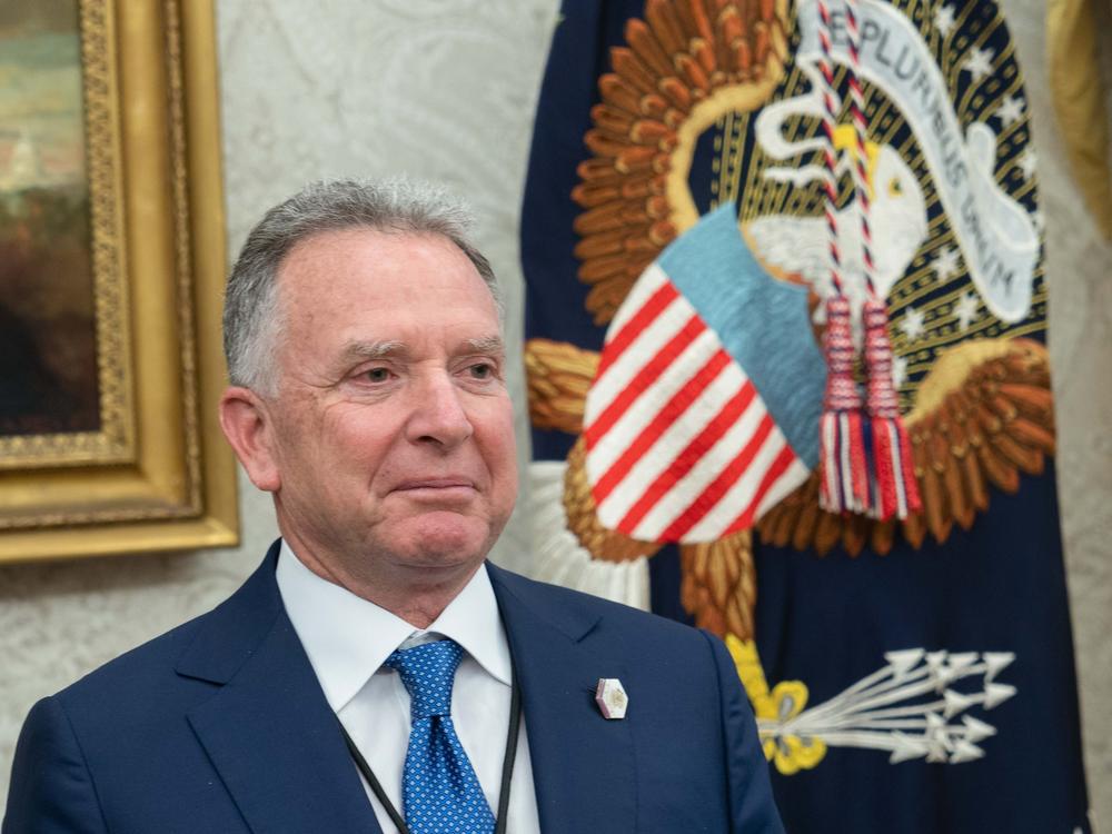 Steve Witkoff, U.S. special envoy to the Middle East, pictured in the Oval Office earlier this month. He has been involved in negotiations over the Israel-Hamas war and Russian-Ukraine war.