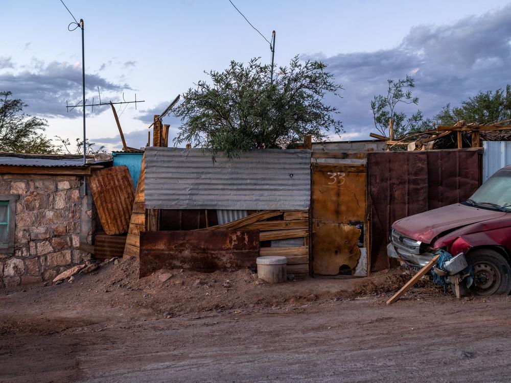 The town of Peine, near the Salt flats and one of the closest towns to the lithium mining operations.