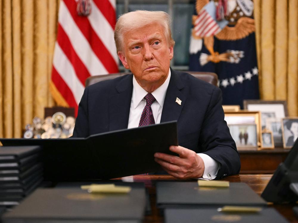 President Donald Trump signed the executive order granting clemency to Jan. 6 defendants on his first day in office.