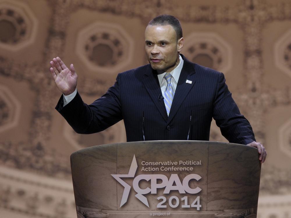 Conservative commentator Dan Bongino speaks at the Conservative Political Action Committee annual conference in National Harbor, Md., on March 6, 2014.