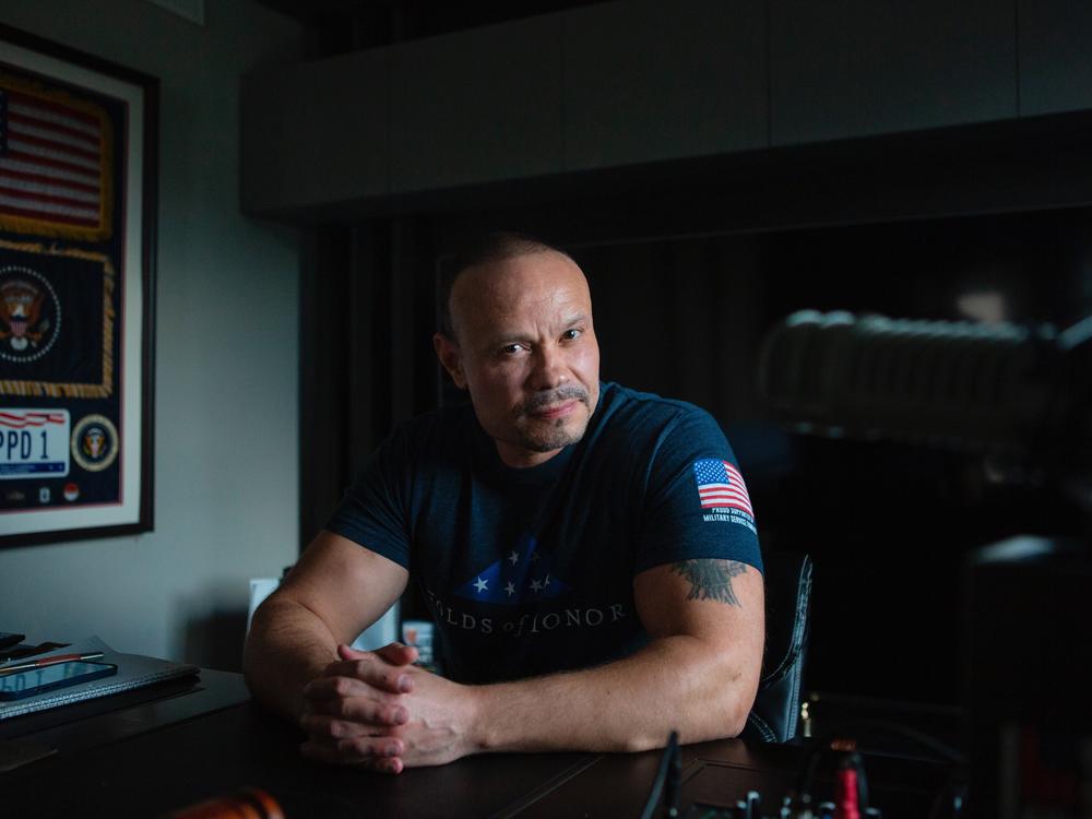 Dan Bongino, pictured in 2021, has been chosen for the role as FBI deputy director in the second Trump administration.