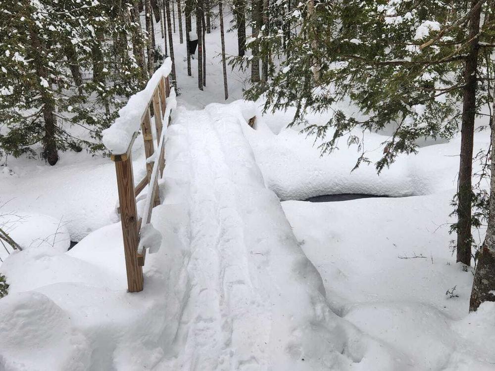 Deep snow, frosty temperatures and whole valleys of solitude. New York's Adirondack Mountains, like much of the U.S., is experiencing the kind of deep, cold winter not seen in years.