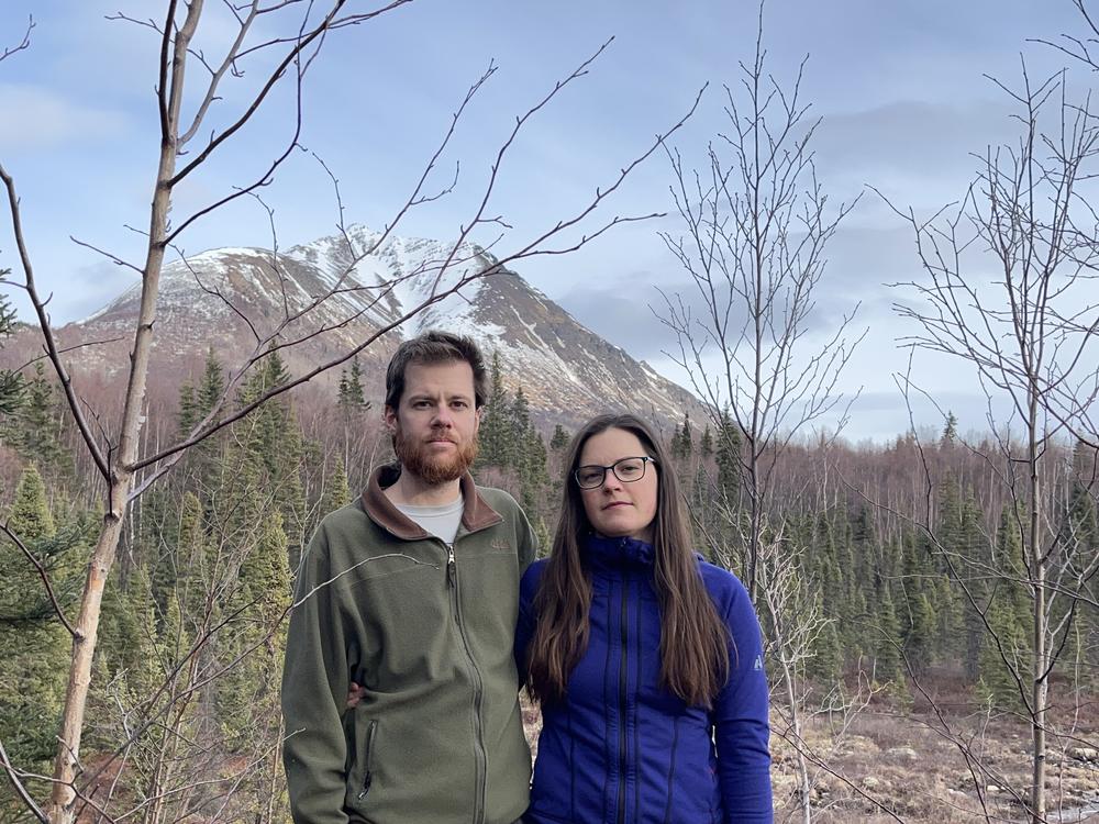 Eileen and James Kramer in Alaska's Lake Clark National Park where they've worked for about the past decade. After getting promotions, they were both suddenly fired by the Trump administration earlier this month.