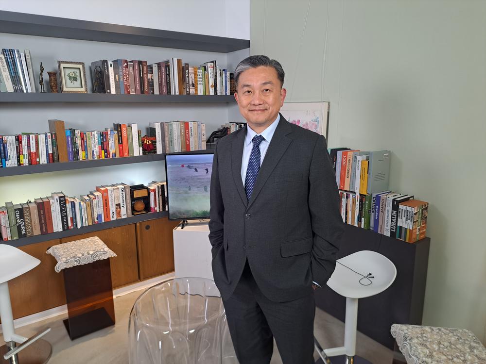 Taiwanese Member of Parliament Wang Ting-yu, from the ruling Democratic Progressive Party, pictured in Taipei