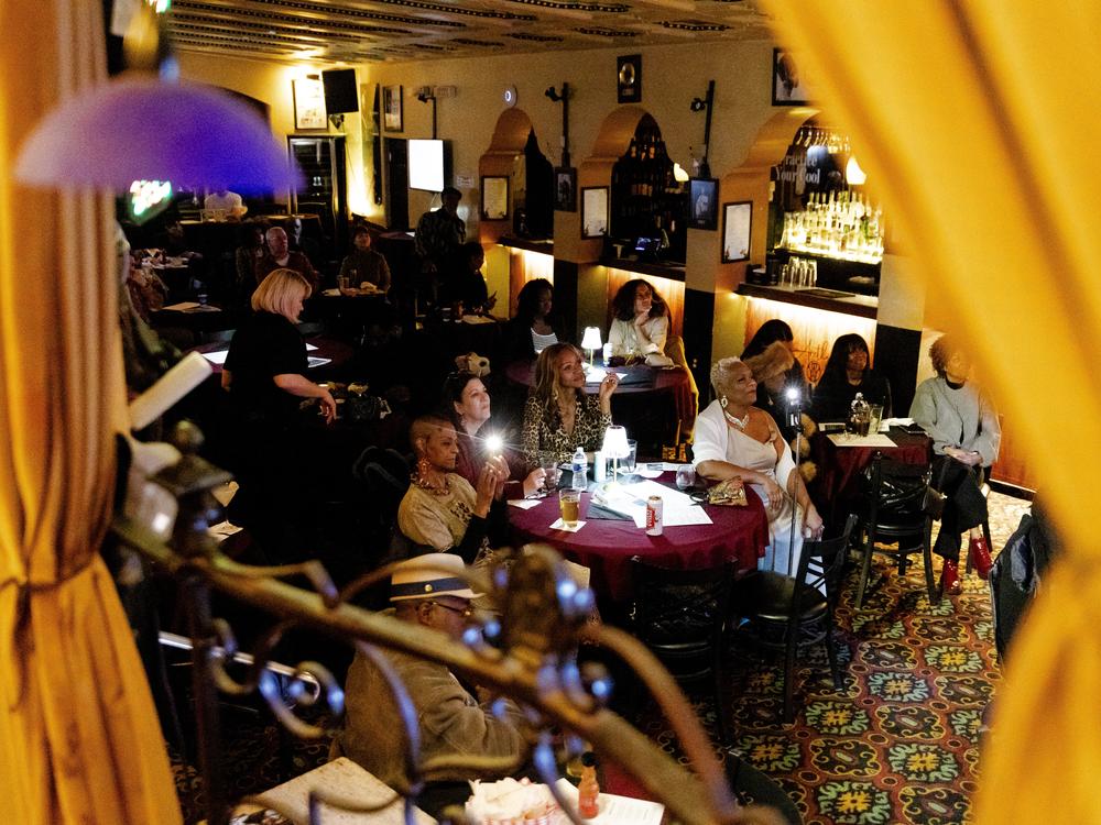 Guests enjoy performances at Sky Covington's 