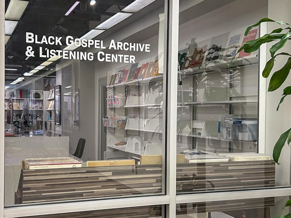 The Black Gospel Archive houses records, cassettes and other artifacts from the 