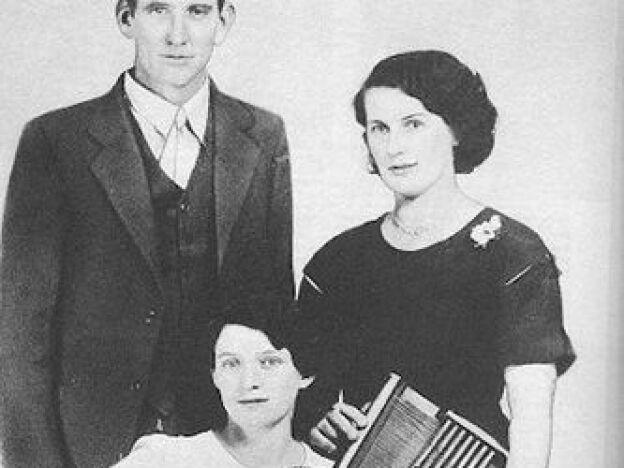 As The Carter Family, Maybelle, Sara and A.P. Carter were some of the first country music stars.