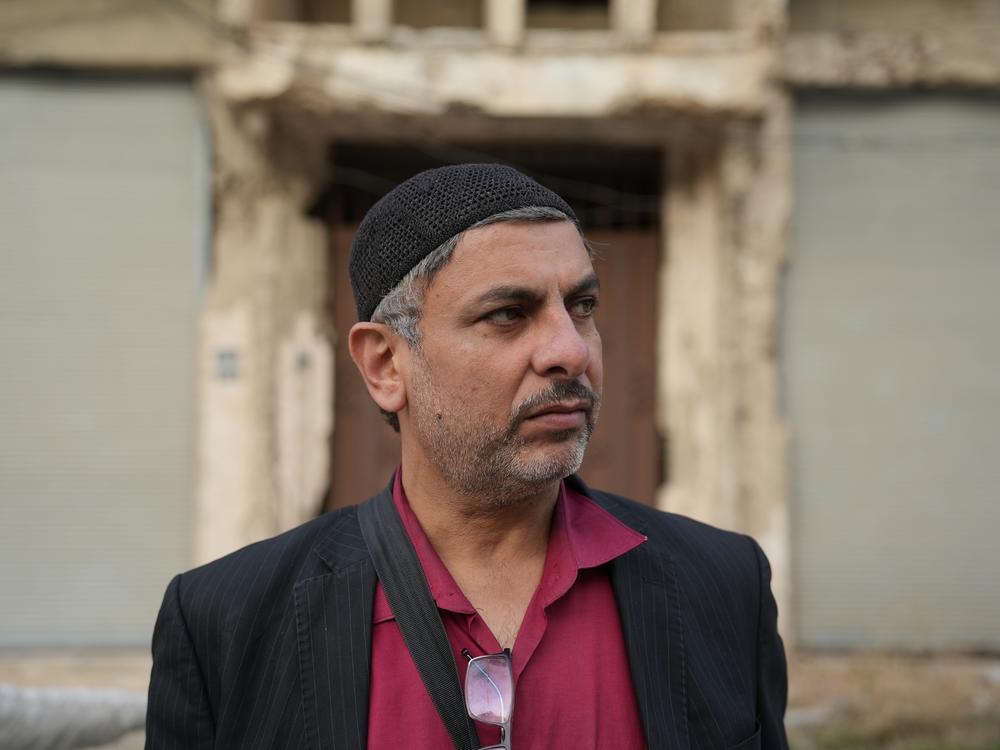 Ayman al-Masri poses for a portrait on Feb. 1.