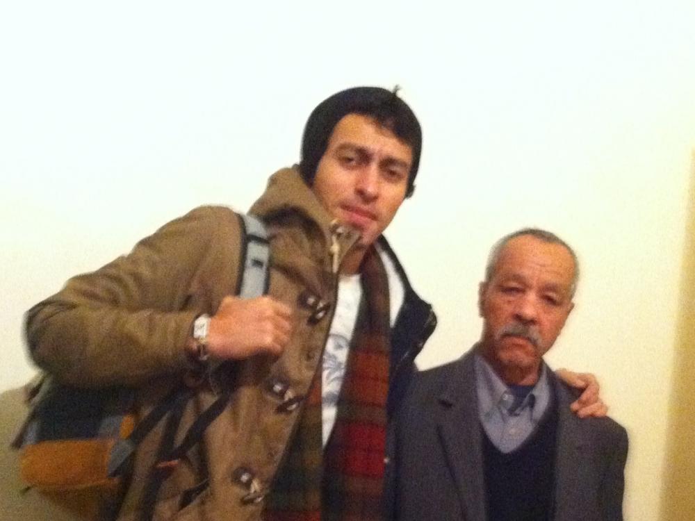 Youcef Sellam and his father, Hamed.
